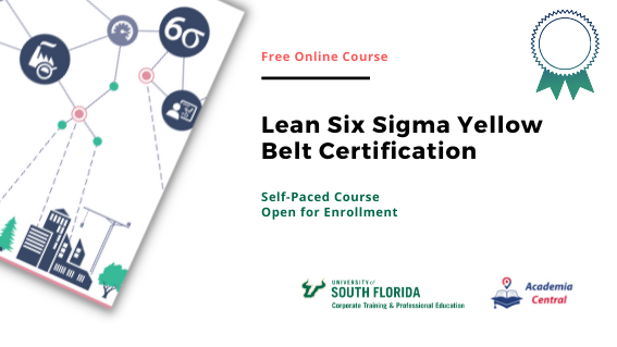 Lean Six Sigma Yellow Belt Certificate SS101